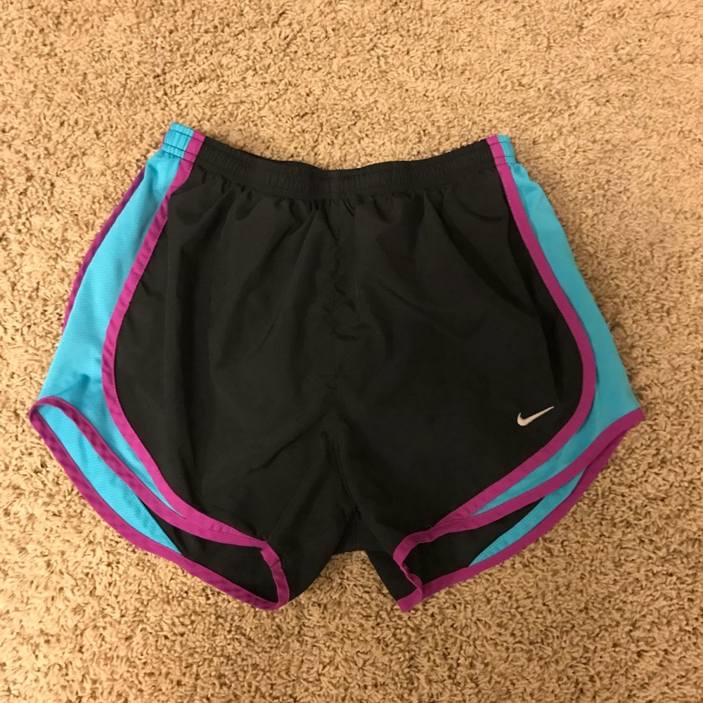 Nike running shorts.